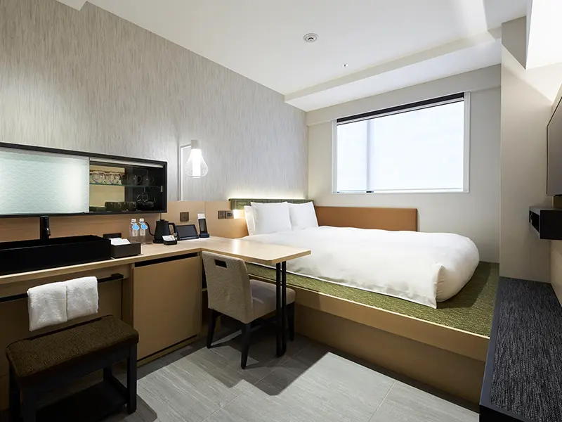 ①HOTEL 1899 TOKYO スーペリアダブルB -ENGAWA- 朝食付きぺア宿泊券