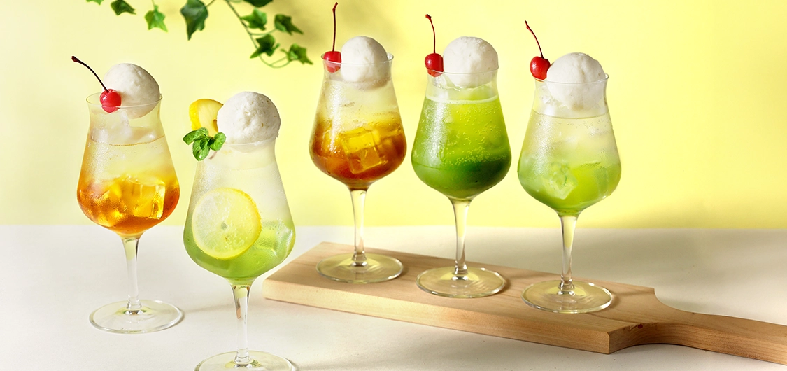 Japanese Tea Soda Float