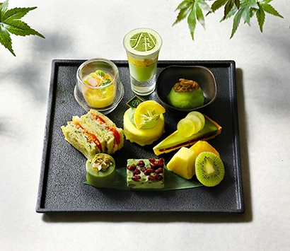 抹茶アフタヌーンティープレート
