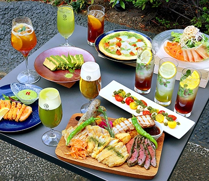 Beer garden