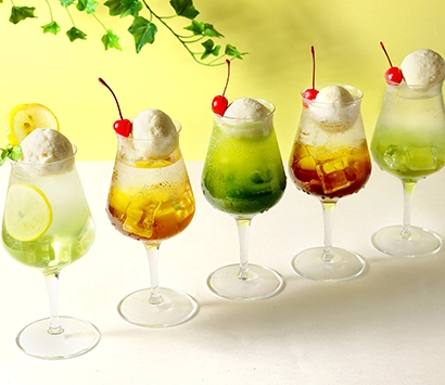 Japanese Tea Soda Float