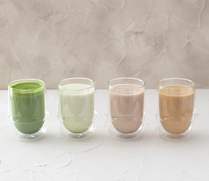 4 kinds of Japanese Tea Latte (Hot)