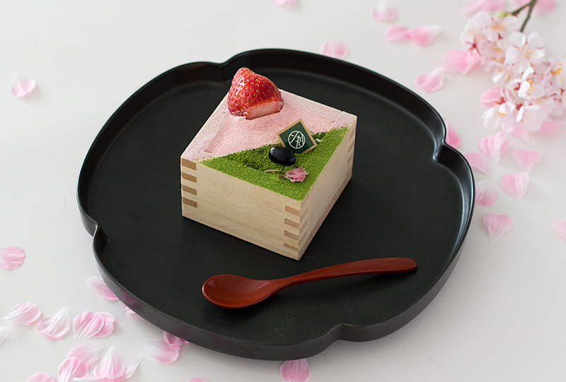 桜ケーキ