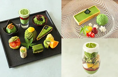 夏の抹茶スイーツ