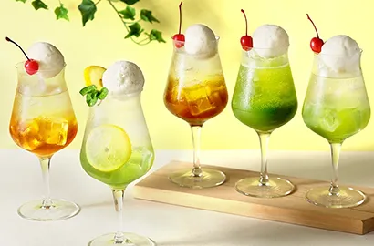 日本茶クリームソーダフェア 