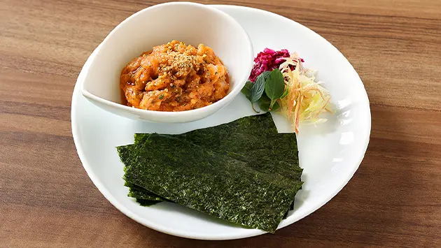 【オススメ】鮭の碾茶なめろう