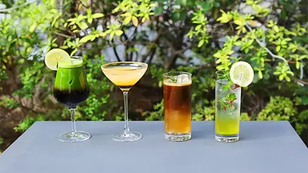 お茶のメニュー