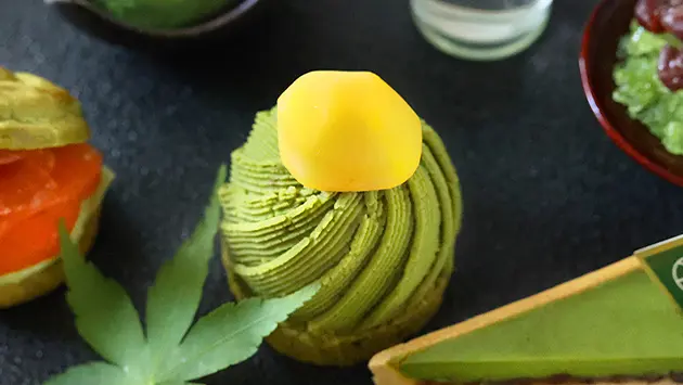 抹茶アフタヌーンティープレート