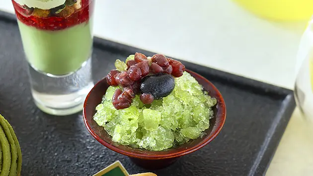 抹茶アフタヌーンティープレート