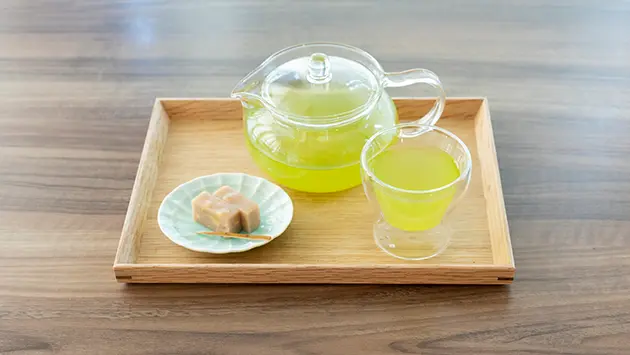 お茶のメニュー