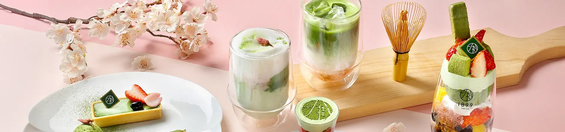 春を彩る抹茶フェア