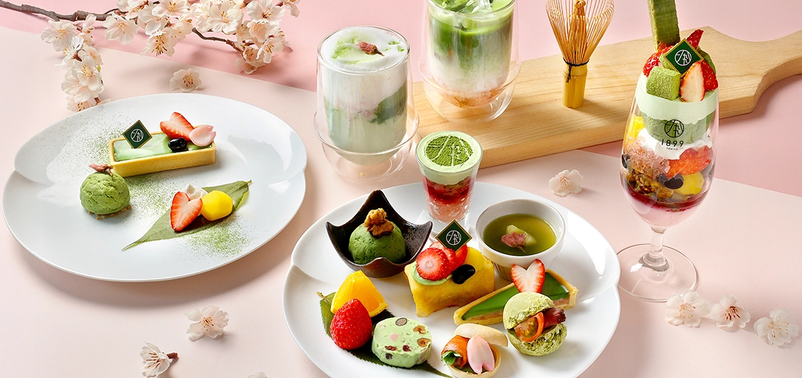 春を彩る抹茶フェア