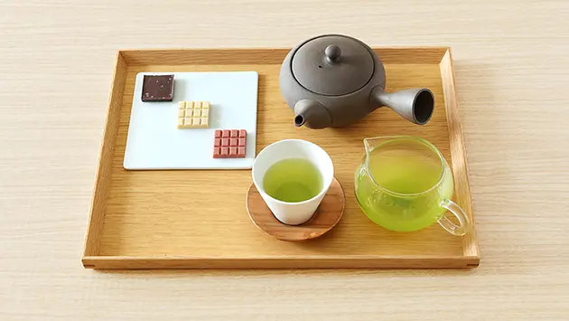 Japanese Tea and Chocolate Pairing Set