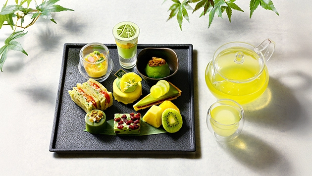 抹茶アフタヌーンティープレート