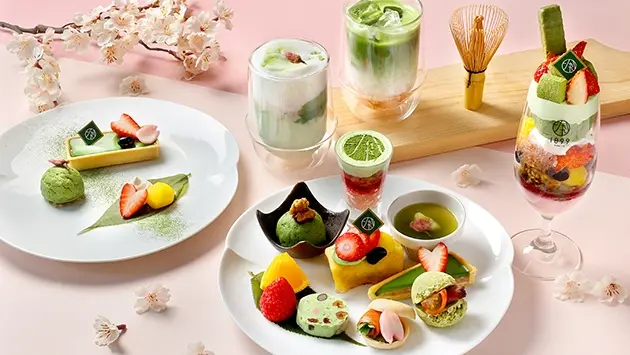 春を彩る抹茶フェア