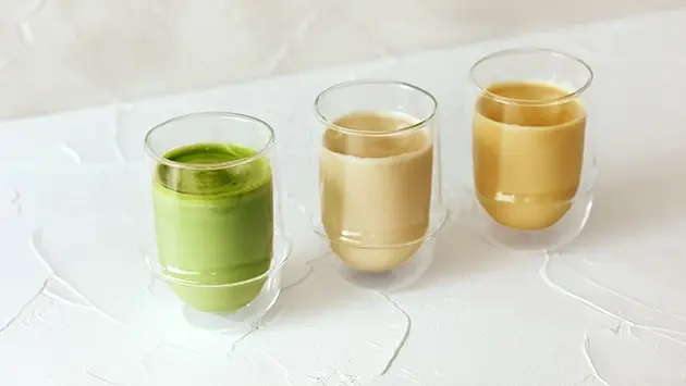 お茶のアレンジメニュー