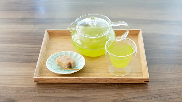 お茶のメニュー